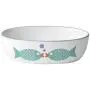 PetRageous 13057 Bubble Fish Oval Dishwasher Safe Stoneware Cat Bowl 6.5-Inch Long 4-Inch Wide 2-Inch Tall 2-Cups Capacity for Cats, White PetRageous 13057 Bubble Fish Oval Dishwasher Safe Stoneware Cat Bowl 6.5-Inch Long 4-Inch Wide 2-Inch Tall 2-Cups Capacity for Cats, White