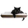 Akemi Tanaka Curve Modern Bentwood Wall-Mounted Cat Perch Cat Window Seat Cat Shelf Akemi Tanaka Curve Modern Bentwood Wall-Mounted Cat Perch Cat Window Seat Cat Shelf