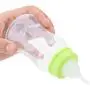 Yolispa Puppy Feeding Bottle Set with Scale Transparent Silicone Nipple Brush Washable Durable Nursing Tools 5oz 150ml for Milk Water Liquor