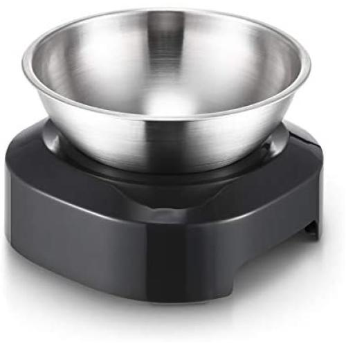 Elevated Cat Bowl, Cat and Small Dog Food Bowl Stand, 15° Tilted Raised Cat Food and Water Bowls, Stainless Steel Cat Food Bowls, Non Slip No Spill, Healthy Eating Posture and Ergonomics for Pets