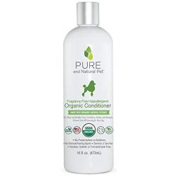 Pure and Natural Pet - Fragrance Free Hypoallergenic Organic Conditioner Fragrance Free 16 oz.