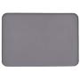 M&J Washable Dog Mat for Food and Water, Easy Clean, Waterproof, Pets Placemat Tray Mats to Stop Dog and Food Spills and Water Bowl Messes on Floor,Nonslip Pet Food Mat,Silicone Dog Bowl Mat（GREY）