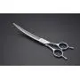 Professional Dog/Pet Grooming Shear Scissors 8.0'' Stainless Steel 440C Japanese Process (8.0'' Curved Blue Diamond) Professional Dog/Pet Grooming Shear Scissors 8.0'' Stainless Steel 440C Japanese Process (8.0'' Curved Blue Diamond)
