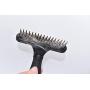 GUGELIVES Dog Comb - Stainless Steel Deshedding and Dematting Undercoat Rake - for Dogs, Cats and Rabbits, Double Row of Teeth, Reduces Shedding, Removes Mattes and Tangles