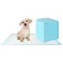 PawFam Fresh Scent Puppy Dog Pet Training Pads, 6-Layer Protection, 22''x22'' (50 Count)