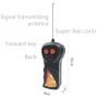 Gray Rat Toy ,Cat Funny Mini RC Wireless Electronic Remote Control Rat Mouse Toy Cat Playing Chew Toys for Cats Pets Mouse Gift(Batteries Not Included)