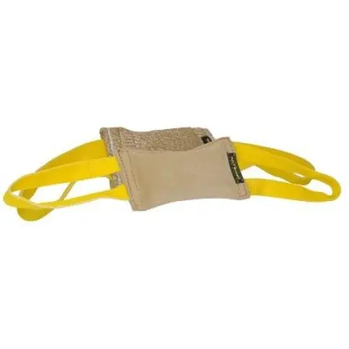 Dean & Tyler Bundle of 2 Tugs for Pets, Jute and Leather, 8-Inch by 4-Inch Dean & Tyler Bundle of 2 Tugs for Pets, Jute and Leather, 8-Inch by 4-Inch