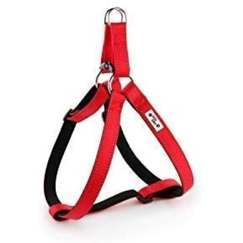 Step in Dog Harness No Choke Comfortable Padded Neoprene, Back Attachment Fully Adjustable for Medium and Small Dogs. New Bright Colors Available