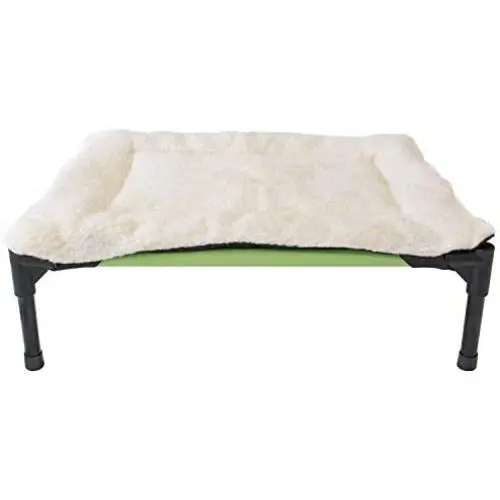 Midlee Fleece Dog Bed Topper for Dog Cot Beds (Cot not Included)… Midlee Fleece Dog Bed Topper for Dog Cot Beds (Cot not Included)…