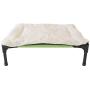 Midlee Fleece Dog Bed Topper for Dog Cot Beds (Cot not Included)…
