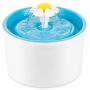 Anixl Automatic Pet Feeder Blue Flower Cat Electric Bowl Drinking Water Dispenser