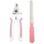 EnYL Dog Nail Clippers Trimmer Set with Safety Guard to Avoid Over-Cutting,Professional Grooming Tools for Dog Cat Rabbit