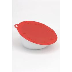 HARIO Cat Food Bowl For Short Haired Cats (Red)