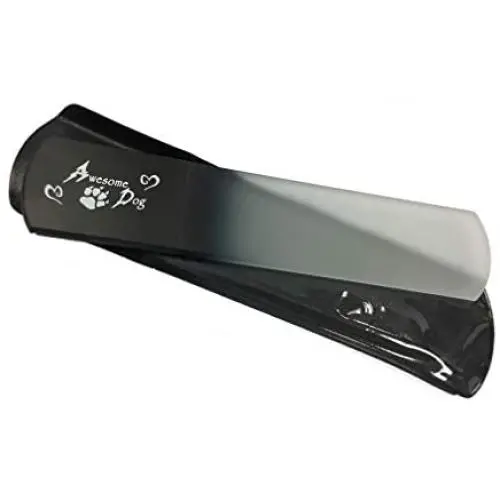 Awesome Dog Crystal Glass Dog Nail File Large Awesome Dog Crystal Glass Dog Nail File Large