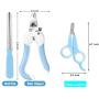 FlyInk Dog & Cat Pets Nail Clippers and Trimmers—with Safety Guard to Avoid Over Cutting, Professional Grooming Tool for Large and Small Animals