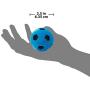 Nerf Dog Soccer Ball Dog Toy with Interactive Crunch, Lightweight, Durable and Water Resistant, 2.5 Inches, for Small/Medium/Large Breeds, Two Pack, Red and Blue