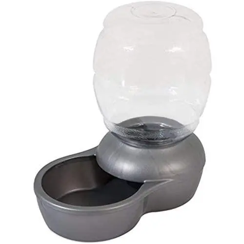 Petmate Replendish Gravity Waterer With Microban for Cats and Dogs, 0.5 Gallons Petmate Replendish Gravity Waterer With Microban for Cats and Dogs, 0.5 Gallons