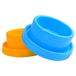 Cdipesp Dog Bowl Set Pet Food and Water Feeder Non-Skid Outdoor Cat Bowls Feeding Dish for Puppy Small Medium Dogs