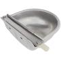 Automatic Water Feeder Trough Bowl with Pipe for Cattle Horse Goat Sheep Dog Animals Stainless Pet Livestock Tool