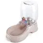 Flexzion Pet Water Dispenser Station, Beige (3/8 Gallon) Auto Replenish Gravity Waterer Drinking Fountain Bottle Bowl Dish Portable Stand for Small Dog Cat Animal Flexzion Pet Water Dispenser Station, Beige (3/8 Gallon) Auto Replenish Gravity Waterer Drinking Fountain Bottle Bowl Dish Portable Stand for Small Dog Cat Animal