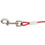 Downtown Pet Supply Premium Steel Spiral Dog Tie - Out Stake with Cable (10ft, 20ft, 30ft)