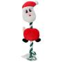Holibanna Pet Toy Cotton Rope Pet Dog Chewing Bite Toy Christmas Hanging Ornaments (Santa)