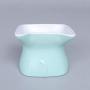 JUILE YUAN Raised Cat Food Bowl, Elevated Slanted Kitten Bowl, Cat Dish Bowl, Ceramic Cat Pet Feeding Bowl – Stable and Sturdy Design – Comfortable and Safe Eating – Easy to Clean