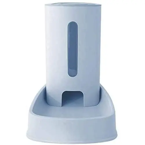 CHZHENG Dog Food Dispenser, Automatic Dog Cat Food Feeder Slow Gravity Feed Bowl Large Capacity, for Small Medium Large Cat Dog Pets CHZHENG Dog Food Dispenser, Automatic Dog Cat Food Feeder Slow Gravity Feed Bowl Large Capacity, for Small Medium Large Cat Dog Pets