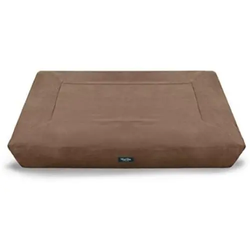 Martha Stewart Brushed Canvas Mattress Pet Bed, 30''x40'', Brown Martha Stewart Brushed Canvas Mattress Pet Bed, 30''x40'', Brown