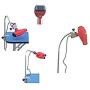 SudaTek Heavy Duty Dog Pet Foldable Grooming Table Hair Dryer Stand Holder Hands-Free Stainless Steel Groomers Third Arm with Clamp
