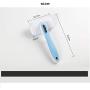 TOTTPED Pet self-Cleaning Nail Rake Comb cat and Dog Hair Brush removes All Hair, Knots, Cleans and Sheds