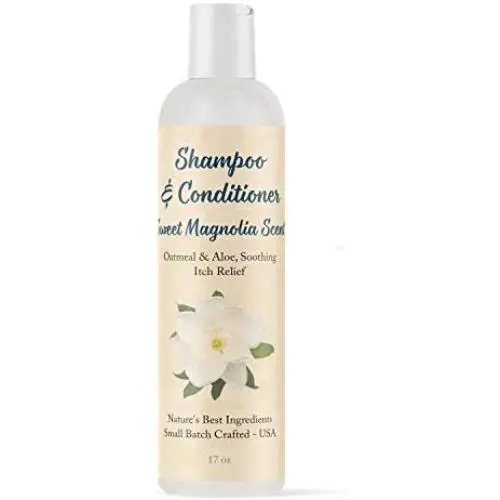 Southern Dog 2-in-1 Shampoo and Conditioner, Hypoallergenic Formula of Oatmeal and Aloe for Soothing Sensitive Skin and Anti-Itch Relief, 17oz Southern Dog 2-in-1 Shampoo and Conditioner, Hypoallergenic Formula of Oatmeal and Aloe for Soothing Sensitive Skin and Anti-Itch Relief, 17oz