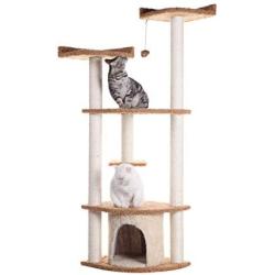 Armarkat 64 in Cat Tree House Condo Furniture - A6402, Chocolate