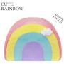 All Fur You Small Rainbow Cat Cave Bed, Cat House for Indoor Cats, Cubby Cat Hideaway Dome Bed Cat Tent Pod Igloo Pet Cave Cat Home Pet Cubes Felt Warm Cozy Caves Cat Hut Covered Beds Puppy Houses