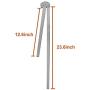 confote Pet Grooming Adjustable Arm with Clamp Dog Grooming Loop and No Sit Haunch Holder Stainless Steel Innovative Portable Grooming Arms