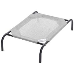 The Original Elevated Pet Bed By Coolaroo - Small Grey
