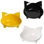 Cat Bowl, Cat Bowls for Food and Water,Shallow cat Bowls for Wet Food ,Non Slip Pet Feeding Dish ,Pet Food & Water Bowls Set of 3