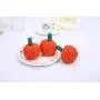 yxnginxs Pet Toy Dog Cotton Rope Orange Molar Tooth Dog Cotton Rope