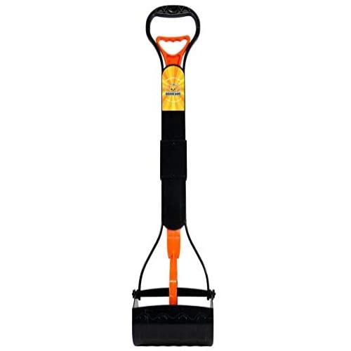 Bodhi Dog Extra Large Foldable Pooper Scooper | 32” Long Handle Portable Pooper Scooper | for Small and Large Dogs | Made with Premium Durable Materials