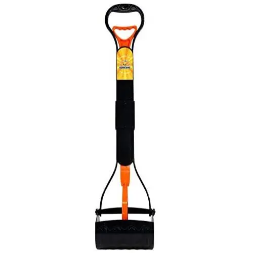 Bodhi Dog Extra Large Foldable Pooper Scooper | 32” Long Handle Portable Pooper Scooper | for Small and Large Dogs | Made with Premium Durable Materials