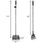 Mihachi Pet Poop Tray and Rake Set - Long Handle Pooper Scooper - 37.4'' Pet Waste Removal Bin & Rake for Dogs