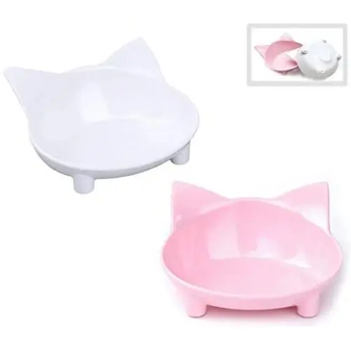 choemore Cat Bowl Cat Food Bowls Non Slip Wide Shallow Cat Dish for Relief of Whisker Fatigue(Safe Food-Grade Material) choemore Cat Bowl Cat Food Bowls Non Slip Wide Shallow Cat Dish for Relief of Whisker Fatigue(Safe Food-Grade Material)