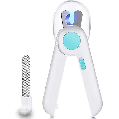 Dog Cat Nail Clippers Trimmers with LED Light Safety Guard to Avoid Over-Cutting Nails, Stainless Steel Pet Nail Clippers Ergonomic Design Non-Slip Handle, Professional Pet Grooming Tool for Claw Care Dog Cat Nail Clippers Trimmers with LED Light Safety Guard to Avoid Over-Cutting Nails, Stainless Steel Pet Nail Clippers Ergonomic Design Non-Slip Handle, Professional Pet Grooming Tool for Claw Care