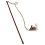 OurPets Play-N-Squeak Teathered & Feathered Play Wand Cat Toy
