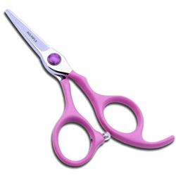 AGLINPLS 4.5''/5'' Straight Small Dog/Cats Grooming Scissors Thinning Shears Chunkers Pets Trimming Kit for Right Handed Groomers, Sharp, Comfortable, Light-Weight Shear with Blunt Safety Tip