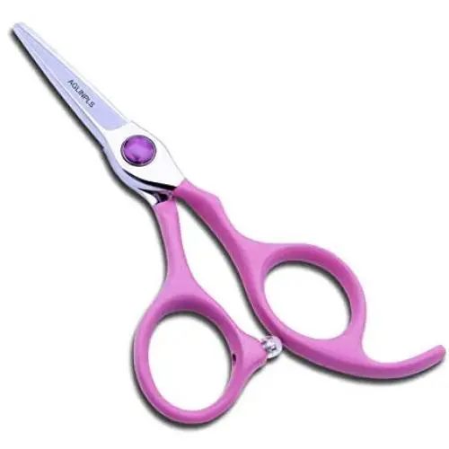 AGLINPLS 4.5''/5'' Straight Small Dog/Cats Grooming Scissors Thinning Shears Chunkers Pets Trimming Kit for Right Handed Groomers, Sharp, Comfortable, Light-Weight Shear with Blunt Safety Tip AGLINPLS 4.5''/5'' Straight Small Dog/Cats Grooming Scissors Thinning Shears Chunkers Pets Trimming Kit for Right Handed Groomers, Sharp, Comfortable, Light-Weight Shear with Blunt Safety Tip