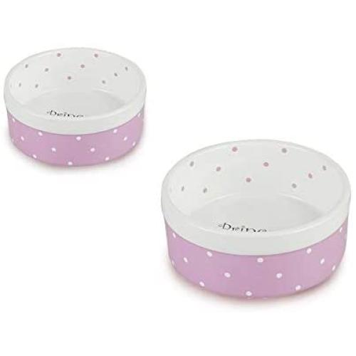 Ihoming Dog Bowl | Food Water Dish for Dogs and Cats, Ceramic Pet Bowl for Food & Water