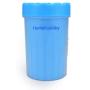 HomeFoundry Portable Dog Paw Cleaner Washer  with Towel for Dog Cat Grooming with Muddy Paws Soft Silicone Puppy Feet Washer