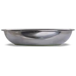 Van Ness Stainless Steel Saucer Style Cat Dish, 8 Ounce