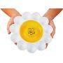 PICKIT Pets Daisy Bowl - Premium Ceramic Slow Feeder Bowls for Cats and Small Sized Dogs, Microwave and Dishwasher Safe